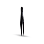 Pinça de Sobrancelha Staleks Pro Black - TE-11-4 - Serie Expert 10 - Ponta Fina