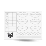 Pele E.V.A Lábios, Quadros e Linhas VULK