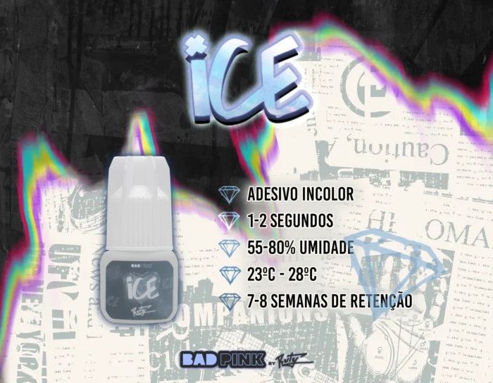 Adesivo Ice Bad Pink 3g - Imagem 2