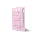 Placa de acrílico para cílios