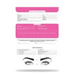 Ficha de Anamnese Design de Sobrancelhas 100 Folhas