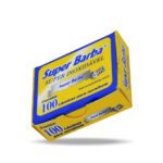 Caixa Meia Lâmina com 100 unidades Super Barba