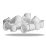 Batoque De 14mm com 100 unidades Branco