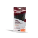 Luva Nitrílica Rosa P Vabene - Pct c/ 12 uds