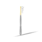 Pinça Canelada Banhada a Ouro Oblíqua 9cm - Edel Solingen