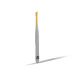 Pinça Canelada Banhada a Ouro Reta Larga 9cm - Edel Solingen