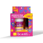 Kit Adesivo Oxe 3gr + Finalizador 50ml Beautify Pro