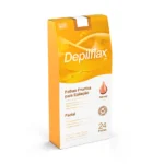 Folhas Prontas Faciais c/24 folhas Natural Depilflax