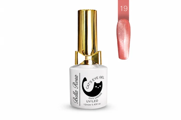 Esmalte Em Gel Magnético Cats Eye Bella Rosa 12ml - Imagem 11