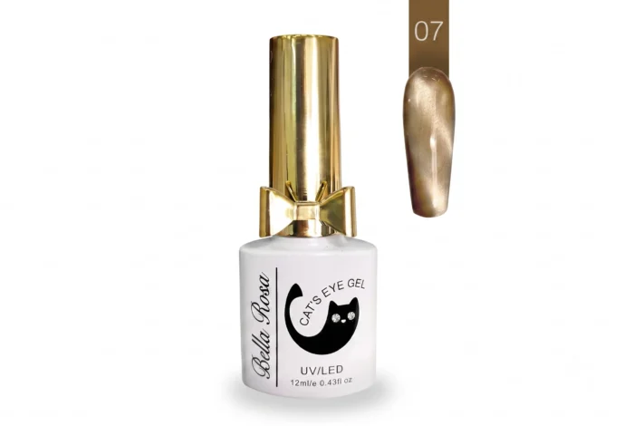 Esmalte Em Gel Magnético Cats Eye Bella Rosa 12ml - Imagem 5