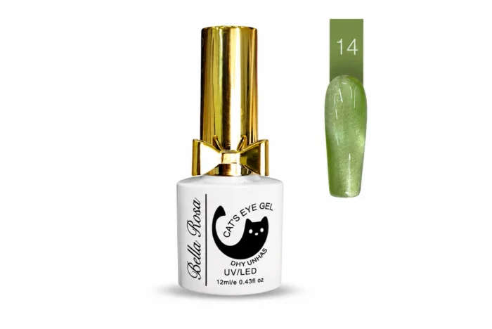Esmalte Em Gel Magnético Cats Eye Bella Rosa 12ml - Imagem 4