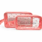 Kit Necessaire c/ 2 unidades Miss Frandy