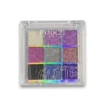 Paleta de Sombras e Glitter Play Withe Pink 21